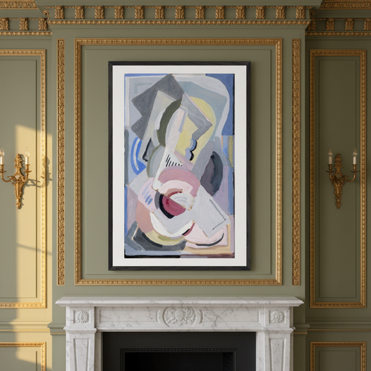 Abstract by Mainie Jellett – Irish Modernist Art Print | Framed & Unframed