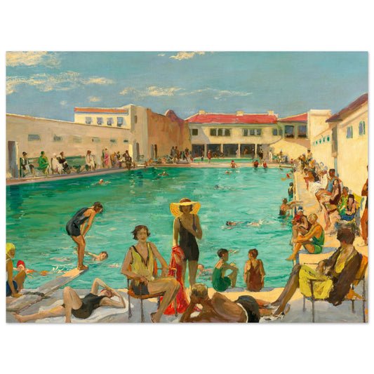 Winter in Florida by John Lavery Art Print – Irish wall art print | Buy Irish Art