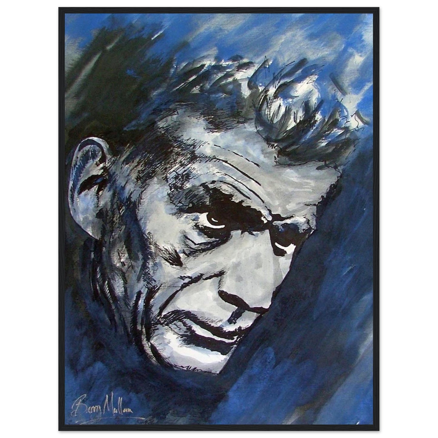 Samuel Beckett Irish Writer Framed Art Print by Irish Artist – view 10 | Buy Irish Art
