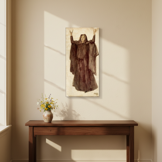 Maude Gonne McBride Canvas Print (1866-1953) | By Irish Artist John Butler Yeats (1907) – Irish art canvas print | Buy Irish Art