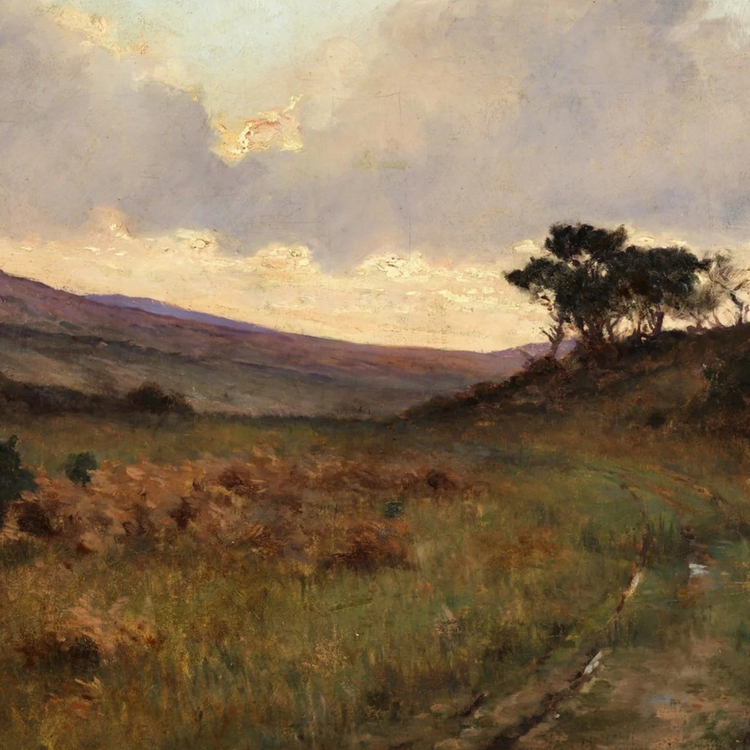 Egerton Coghill (1853–1921), an Irish painter renowned for his sensitive landscapes,