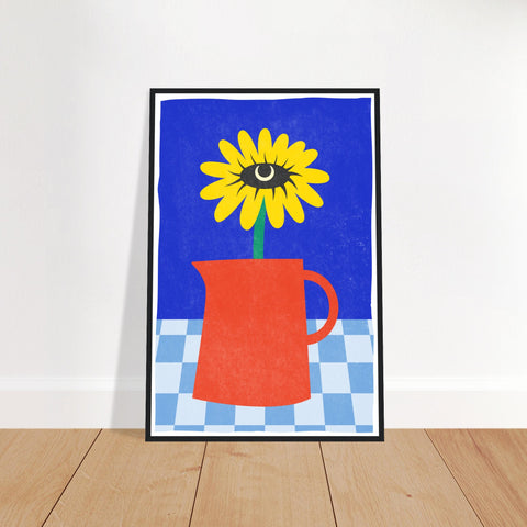 Sunflower Painting Art Print