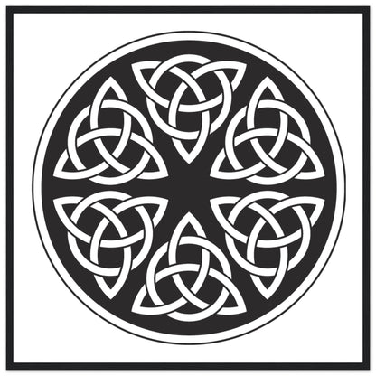 Celtic Design Knot Print