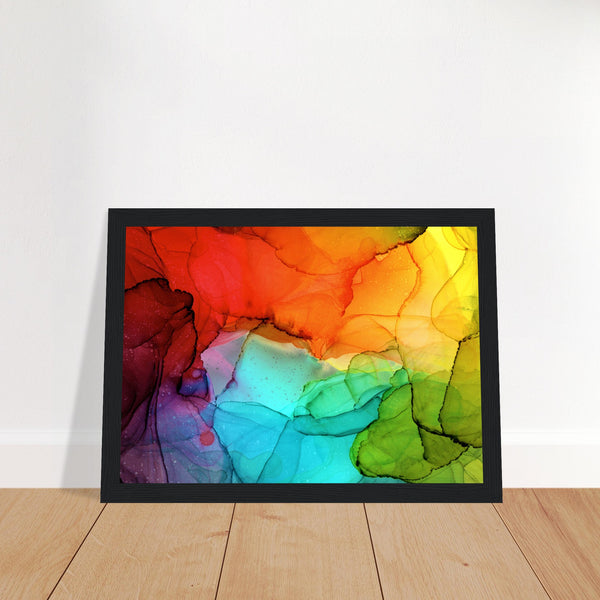 Colourful Abstract Art Print