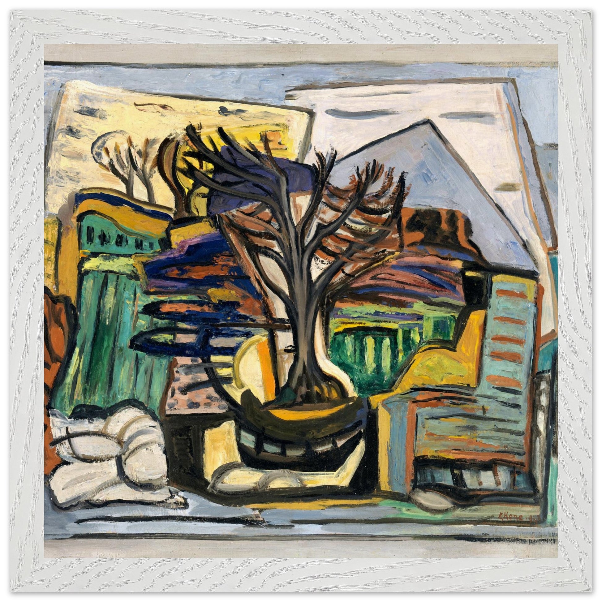 Evie Hone A Landscape with a Tree (1943) | Collector Print – view 10 | Buy Irish Art