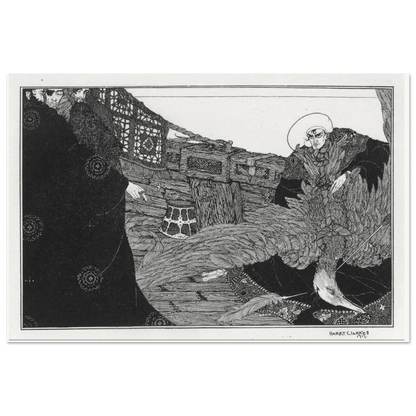 The Albatross Slain by Harry Clarke, framed print