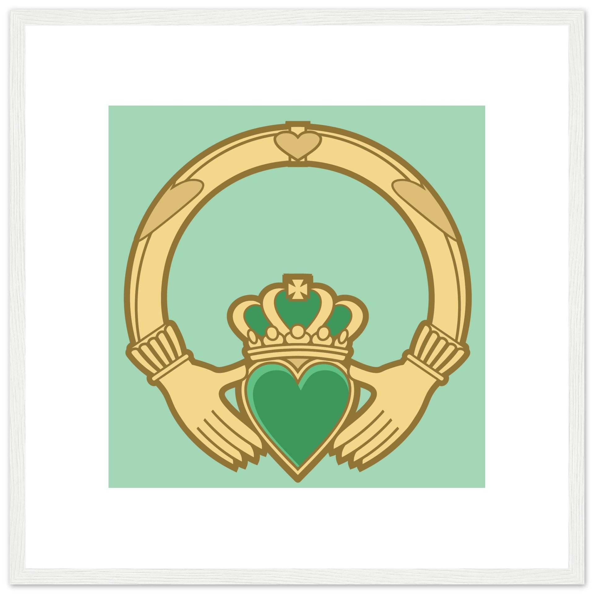 Clipart Irish Crown Ring Clipart Irish Clatter Rings Vector