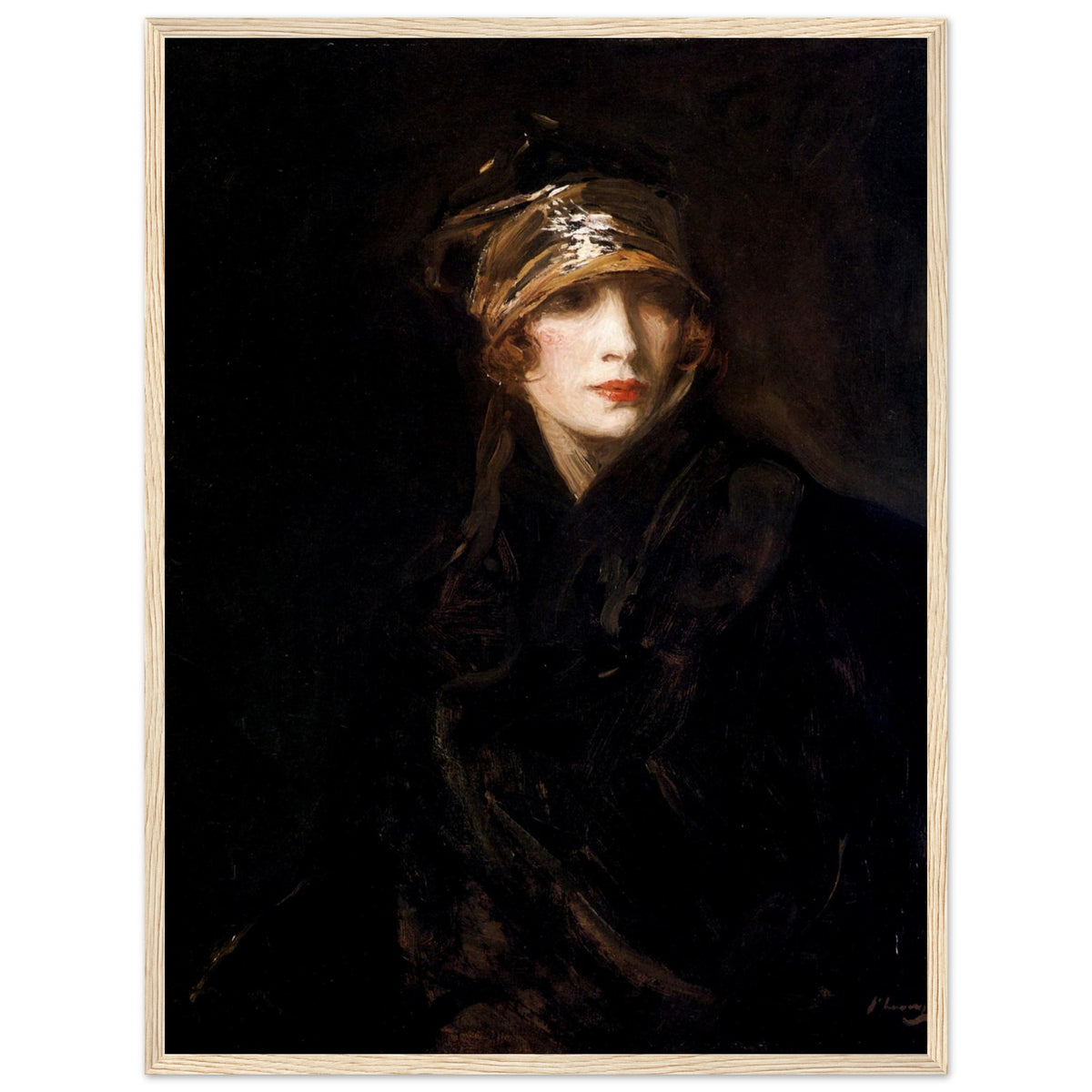 The Gold Turban (1929) – Sir John Lavery (view 3)