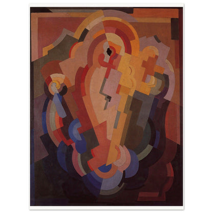 Abstract Composition (c.1933) – Mainie Jellett Art Print (view 7)