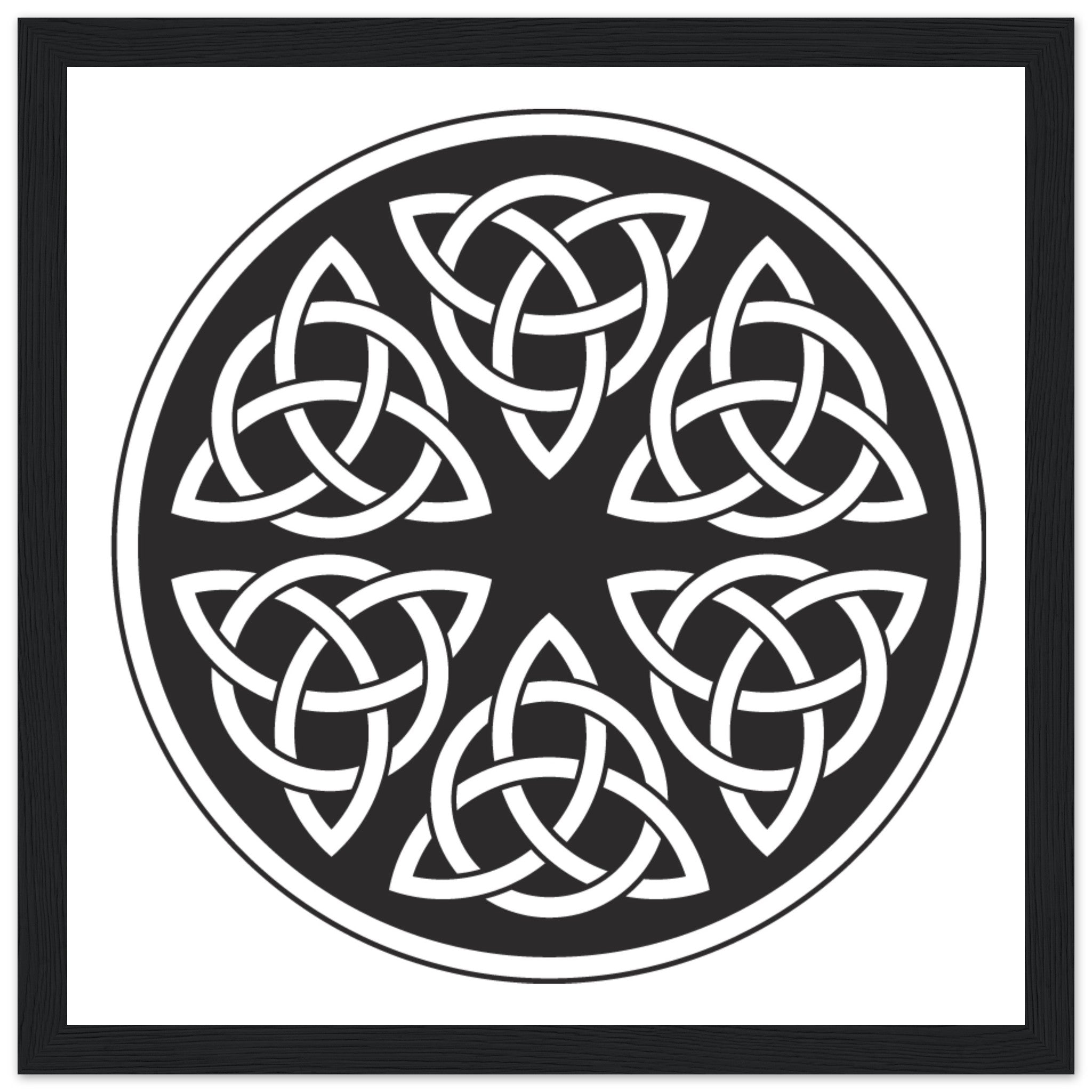 Keltischer Design-Knotendruck 
