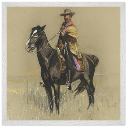 R.B. Cunninghame Graham on ‘Pampa’, By Irish Artist Sir John Lavery Art Print – view 9 | Buy Irish Art