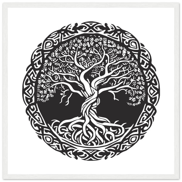 Keltischer Baum des Lebens Druck