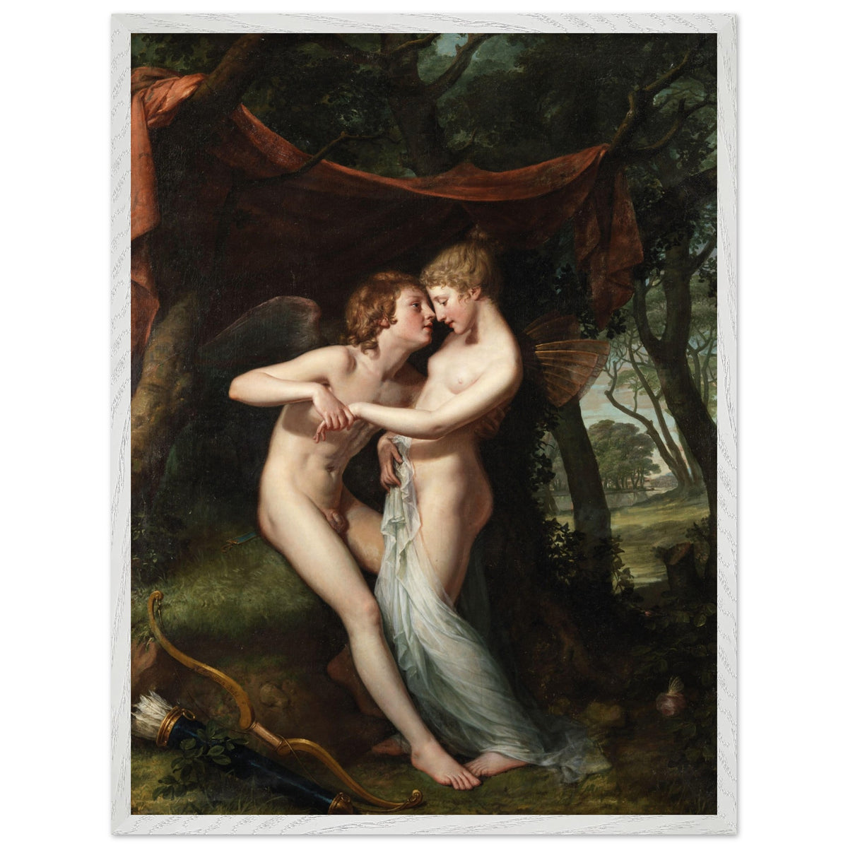 Cupid and Psyche – Hugh Douglas Hamilton Print (view 4)