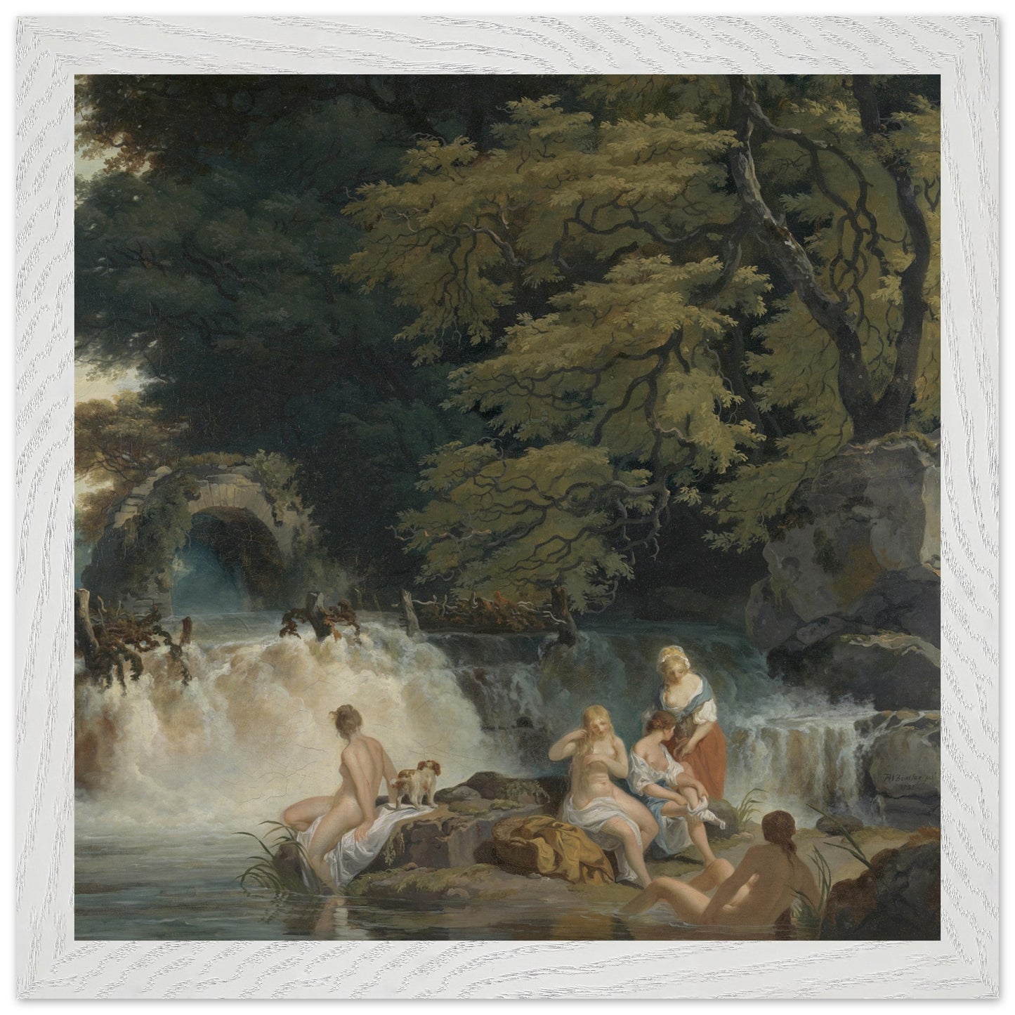 Nymphs Bathing – Salmon Leap at Leixlip (1783) (view 4)