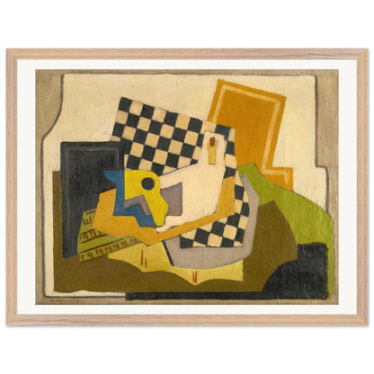 Composition (Chessboard) by Mainie Jellett - print size comparison