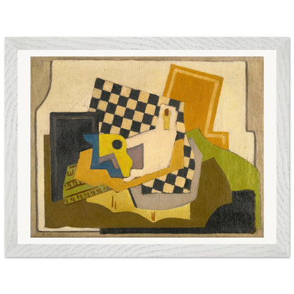 Composition (Chessboard) by Mainie Jellett - Irish cubist art print, 75x100 cm