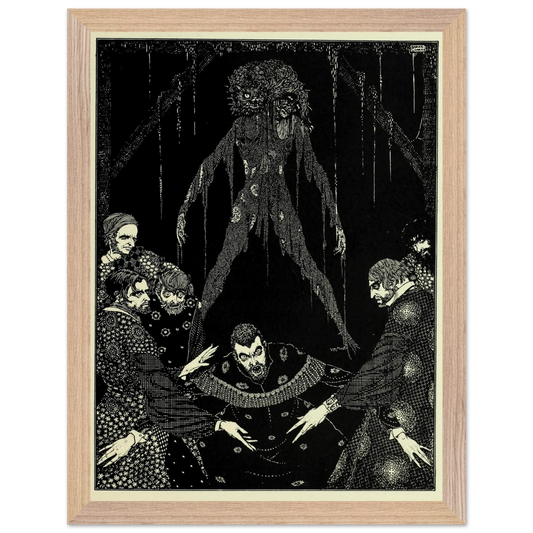 Harry Clarke Fine Art Open Edition Giclée:Two Angels: a Design for Harry Clarke Fine Art Open Edition Giclée:Two Angels: a Design for