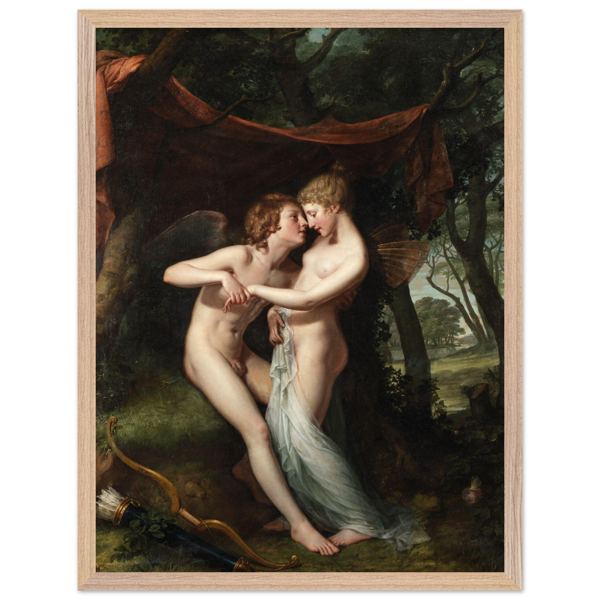 Cupid and Psyche – Hugh Douglas Hamilton Print (view 7)