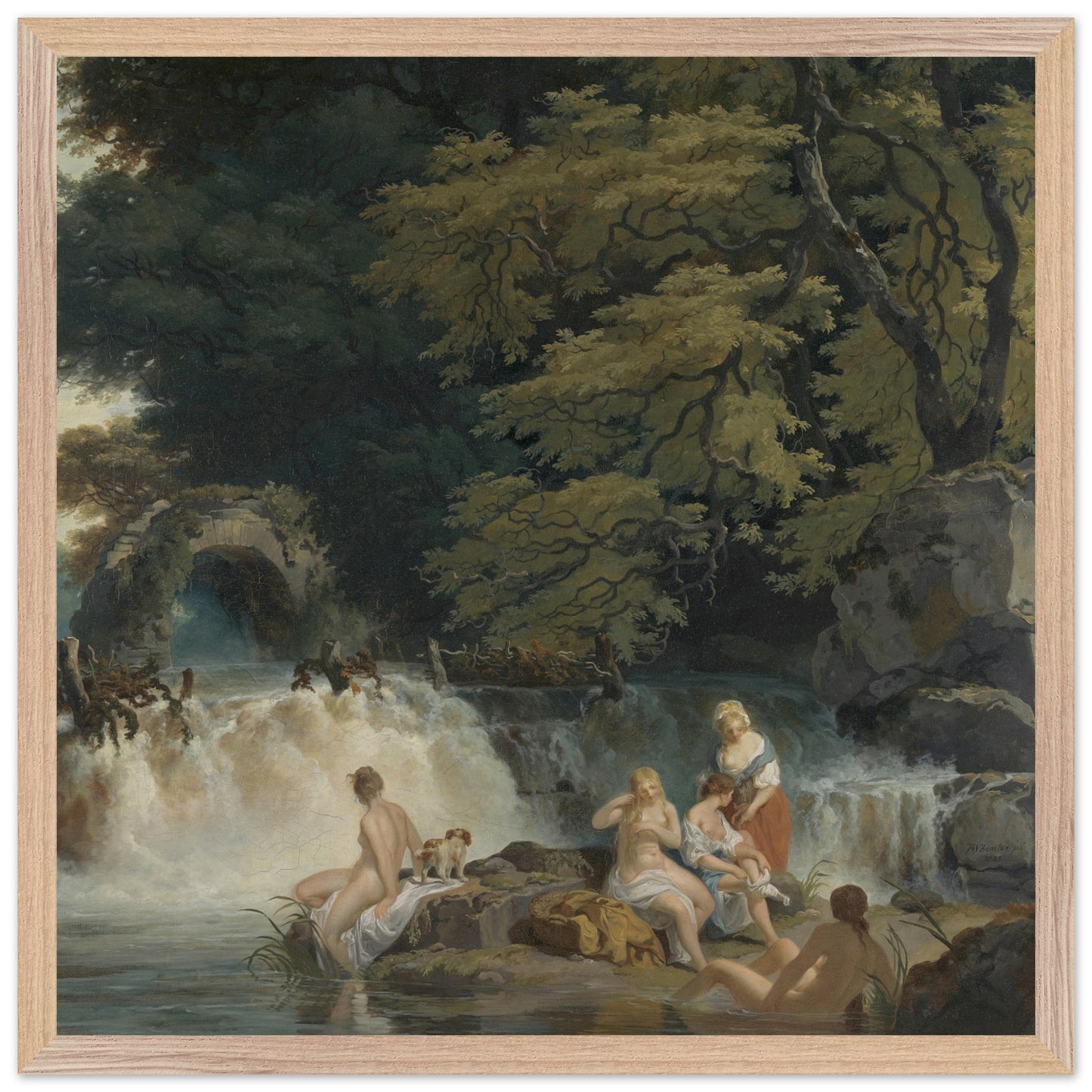 Nymphs Bathing – Salmon Leap at Leixlip (1783) (view 9)