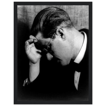 James Joyce Black & White Framed Photographic Print
