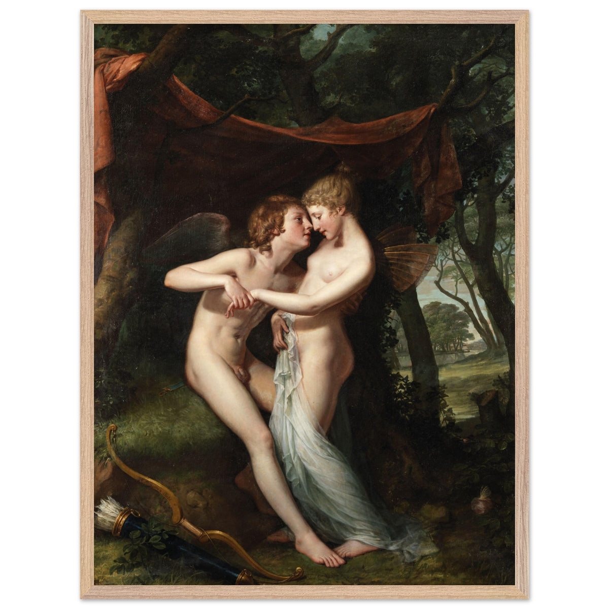 Cupid and Psyche – Hugh Douglas Hamilton Print (view 8)