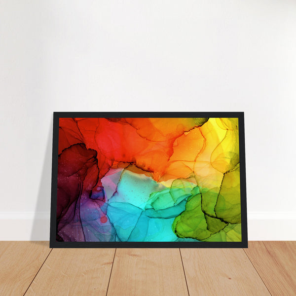 Colourful Abstract Art Print