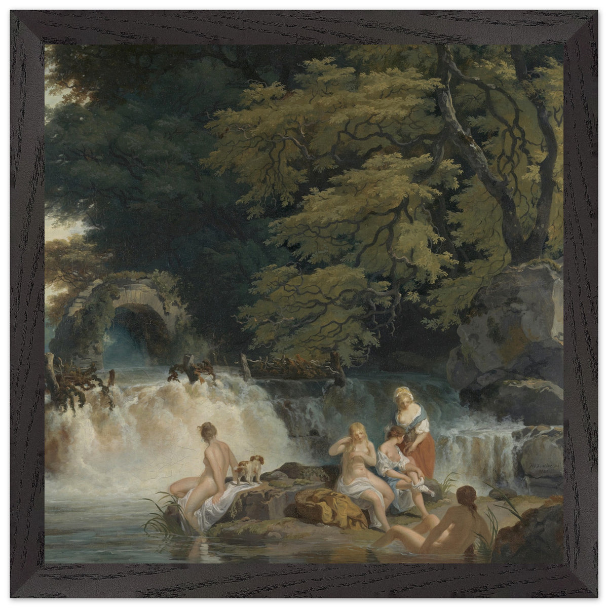 Nymphs Bathing – Salmon Leap at Leixlip (1783) (view 6)