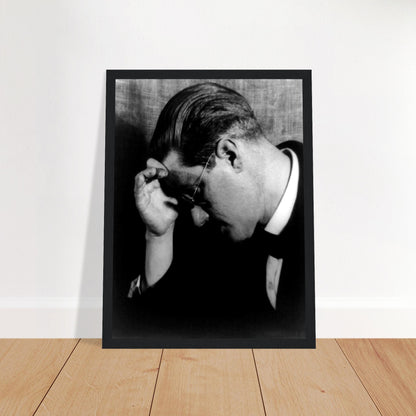 James Joyce Black & White Framed Photographic Print