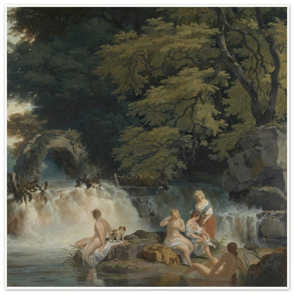 Nymphs Bathing – Salmon Leap at Leixlip (1783) (view 10)