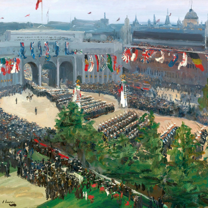 Admiralty Arch Victory Parade 1919 – Sir John Lavery Art Print