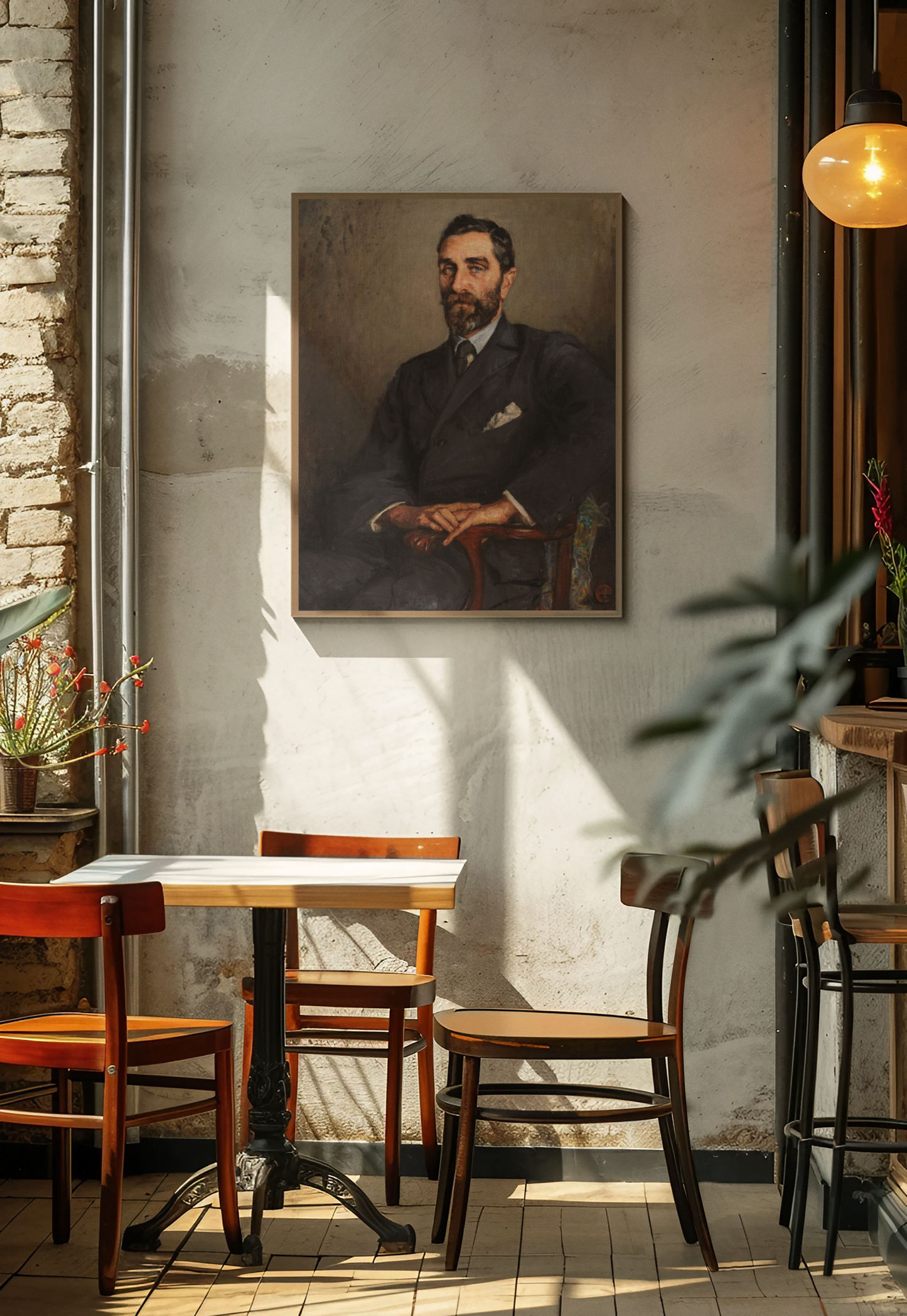 Impression d'art Roger Casement par l'artiste irlandaise Sarah Henrietta Purser