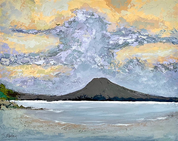 Dawn Sky Antrim Coast Original Painting