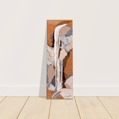 Powerscourt Waterfall by Irish Artist Mainie Jellett Canvas Print