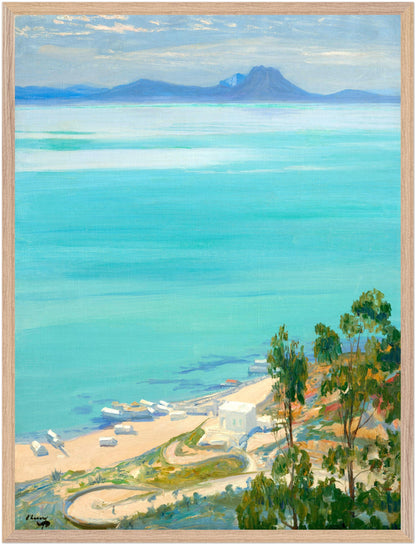 The Bay of Tunis, Morning (1919) – Sir John Lavery Art Print