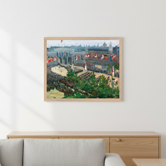Arche de l'Amirauté, Parade de la Victoire, 19 juillet 1919, par l'artiste irlandais John Lavery, impression d'art