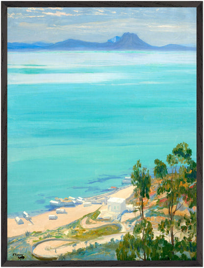 The Bay of Tunis, Morning (1919) – Sir John Lavery Art Print