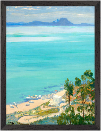 The Bay of Tunis, Morning (1919) – Sir John Lavery Art Print
