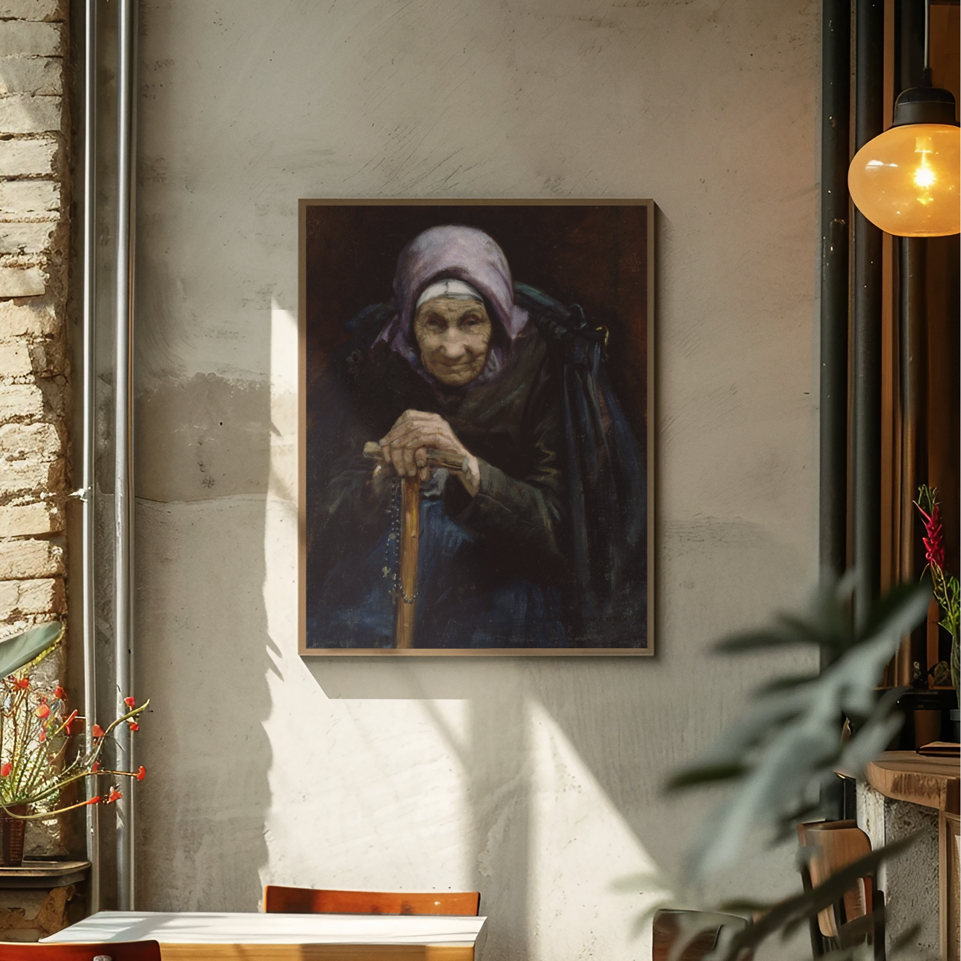 The Fisherman's Mother – Helen Mabel Trevor Print