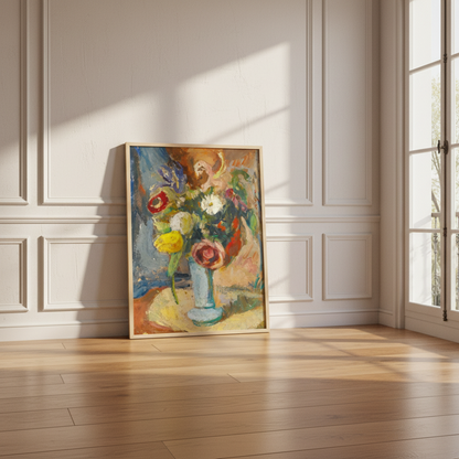 Still Life with Flowers – Roderic O'Conor Framed Art Print