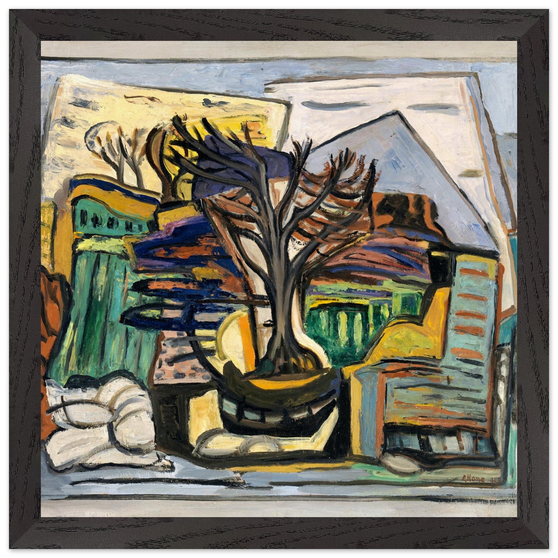 Evie Hone A Landscape with a Tree (1943) | Collector Print – view 7 | Buy Irish Art