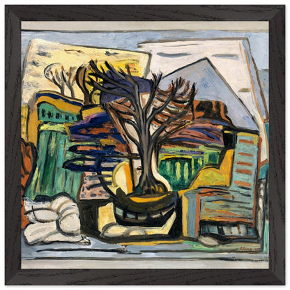 Evie Hone A Landscape with a Tree (1943) | Collector Print – view 7 | Buy Irish Art