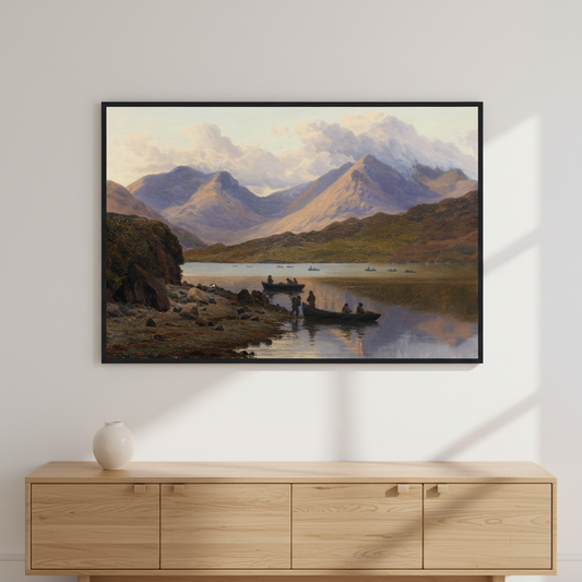A View of the Killaries – Bartholomew Colles Watkins Print