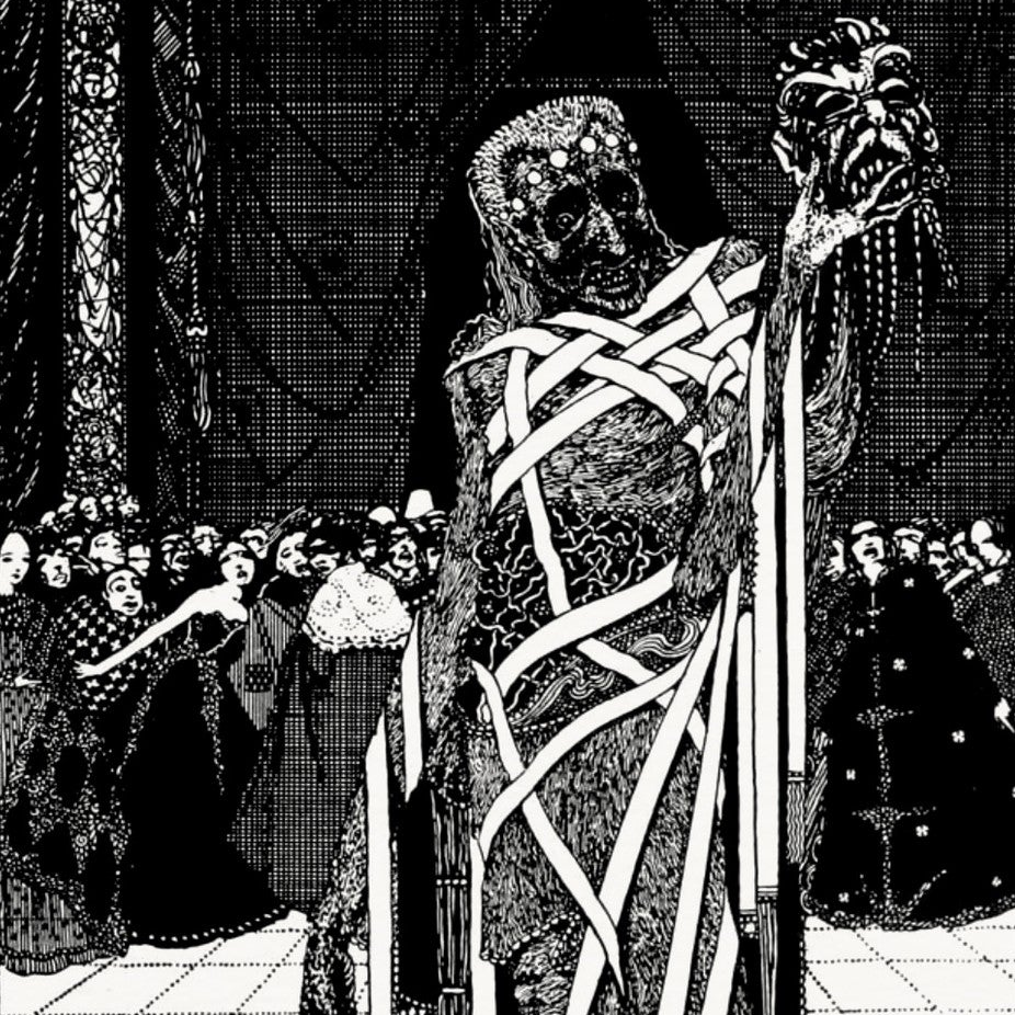 The Dagger Dropped (1923) – Harry Clarke | Masque of Red Death