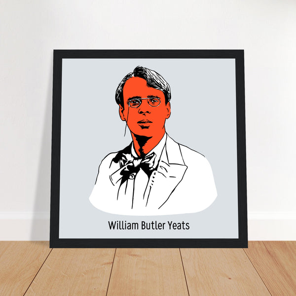 Gerahmter Druck von William Butler Yeats