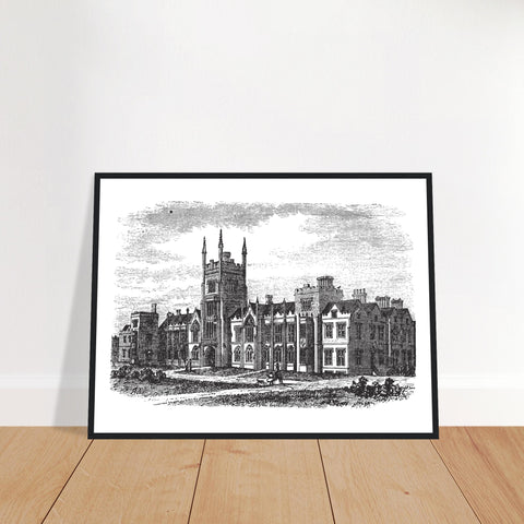 Belfast's Queen's University Framed Print