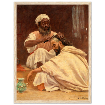 A Barber, Morocco - Aloysius O'Kelly Art Print (view 10)