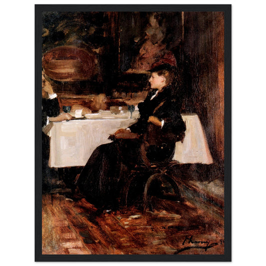 Mrs Adam at Dinner (1890) – Sir John Lavery
