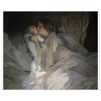 The Mother (1909) by Sir John Lavery, unframed art print, 40x50 cm