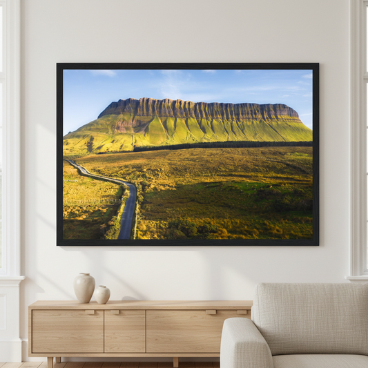 Ben Bulben, comté de Sligo, Irlande, tirages photographiques de paysages irlandais, tirage photographique encadré