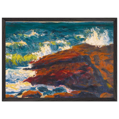 Seascape by Irish Artist Roderic O'Conor Art Print (view 14)
